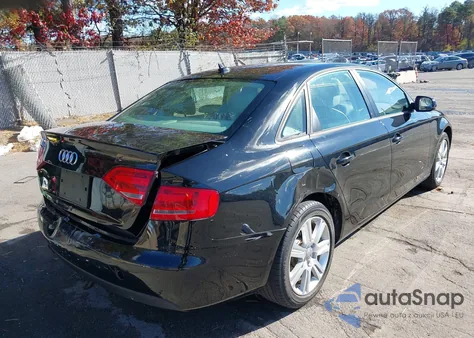 2011 Audi A4 2.0T Premium из США, поврежденный, VIN WAUBFAFL3BN040977